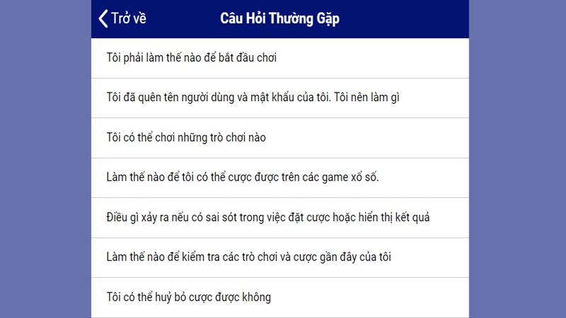 Giới Thiệu VN58 - Một Số Câu Hỏi Thường Gặp